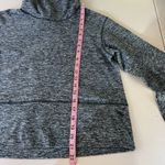 Lululemon Pullover Womens 4 Heathered Blue Fleece Ready To Rulu Funnel Neck Photo 3