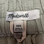 Madewell Women's Green Linen 2-Piece Work Blazer Jacket & Pants Suit Set XXS/XS Photo 9