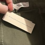 BCBGeneration Army Green Denim Frayed Edge Skirt Size 25 NWT Photo 9