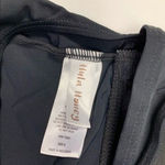 Hula Honey  Black Lace Up Halter Tankini Top Beachwear Boho Y2K Aesthetic Small Photo 4