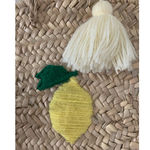 Handmade Boho 100% Straw Mini Basket Photo 2