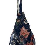 Handprint NYC/Seattle Vintage 100% Cotton Floral Sling Buckle Strap Backpack Bag Photo 0