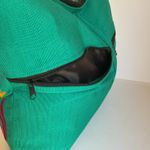Boho Mexican Tote – Ethically Crafted Peacock Bag Green Photo 8