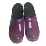 Sanita Women's Purple Clogs Size 5 Slip Photo 3