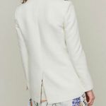 Maje Suit Jacket In Linen Blend NWT Size 38 Photo 1