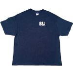 Alstyle Vintage CSI Las Vegas Navy Blue Graphic T-shirt Photo 0