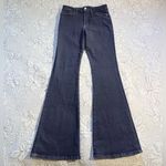 frame denim FRAME Le One Flare Jeans – Dark Indigo Wash Sz 2🧡 Photo 9