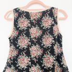 Y2K‎ Pianissimo Floral Mesh Lace Babydoll Top Black Size M Cottage Fairy Grunge Size M Photo 7