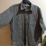 Gap  stretch, quarter slit sleeve, 2 pocket fitted top Photo 0