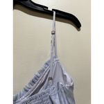 4SI3NNA Campbell Lace Tiered Midi Dress Size Small Light Blue Size M Photo 6