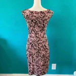 Connected Apparel Connected petite pink dress in size 6P Photo 2