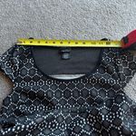 Rue 21 Women’s Black White Crotchet Diamond Print Part Summer Mini Dress Small Photo 8