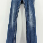 Rock Revival  Women's Boot Cut Jeans - Denim Blue low rise Photo 0