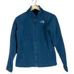 The North Face  Fleece Jacket Womens S Blue Full Zip High Neck Outdoor Hiking Photo 0