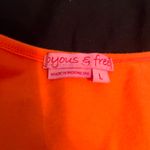 Orange Long Sleeve Cat Tee Size L Photo 1