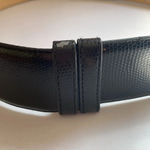 Corset Statement Leather‎ Belt Black Silver Photo 3