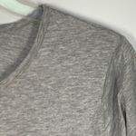 Michael Kors Women's Gray MK Crystal Logo Bling Long Sleeve T-Shirt Size XL Photo 3