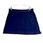 J. McLaughlin  Skort Womens XL Pleated‎ Hem Agnes Catalina Cloth Knit Golf Tennis Photo 1
