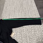 st. john's bay NWT  Black Waffle Knit Cowl Neck Long Sleeve Photo 9