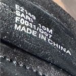 Calvin Klein  Saree Box toe black patent leather suede ballet flats W10 Photo 6