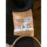 Margaret M Black Horizontally Ribbed Mini skirt Sz M Size M Photo 4