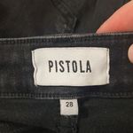 Pistola high rise distressed cropped skinny jeans in washed black size 28 Photo 9