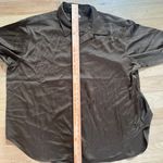 Good American Light Mocha Satin Good Button Down Minimalist Shirt 2XL/3XL (5/6) Photo 6