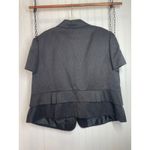 NEW Tahari Arthur S Levine Black Short Sleeve Blazer Jacket Womens Office Sz 22W Photo 1