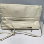 Vintage Albi Cream Leather Shoulder Purse Photo 0