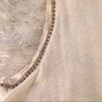 H&M Rhinestone Chain Trimmed Tank Cream Medium Photo 8