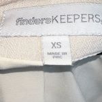 Finders Keepers Open Front Cropped Jacket Transitional Blazer Cream Black Sz XS Photo 8