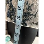 Denim‎ & Supply Floral Cream/Blue Short Flutter Sleeves Sweetheart Blouse Size M Blue Size M Photo 2