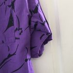 FINAL MARKDOWN Ladies mirrors blouse medium Purple Photo 2