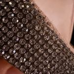 Nina  occasion rhinestone strappy heel 10 leather sole party prom formal extra Photo 4