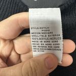 Sag Harbor  Women’s Medium Black Long Sleeve Crewneck Knit Sweater Photo 7