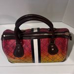 L.A.M.B. by Gwen Stefani Rasta Ombre Mandeville Satchel Handbag Purse Dust Bag Photo 10