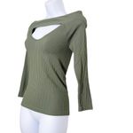 Free People Intimately Off The Shoulder Cut Out Top size M/L Photo 3