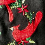 Cardinal Long Sleeve Pullover top XL Redbird Embroidered Designers Orig… Photo 5
