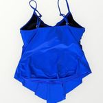 NEW Magicsuit Swimsuit Tankini Top Rita Ruffle Size 16 Blue Photo 2