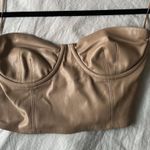 ZARA Leather Corset Photo 0