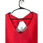 Meadow Rue Vibrant Pink Cut Out Bow Style Back Short Sleeve Blouse Women Sz S Photo 2