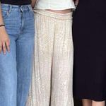 Flowy patterned pants White Size M Photo 0