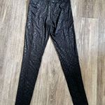 INC International Concepts snakeskin print black leggings Photo 2