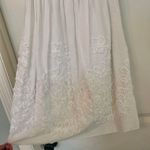 Max edition Adorable White Linen Dress With Ruffle Detail At The Bottom! Brand New Condition! 🤍 Photo 5