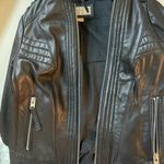 Michael Kors 100% buttery soft leather motorcycle jacket Photo 5