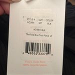 ANDIE  Swim The Malibu One Piece LT‎ Rib Black size M Tall NWT long torso Photo 6