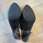 Prada  Vintage Leather Women’s Slingback Platform Pumps Heels Black Size 39/9 US Photo 8