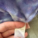 Spiritual Gangster universe is on my side blue & Purple Tie-Dye Sweatshirt crop Photo 8