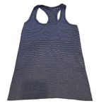 Lululemon Women’s 4 Swiftly Tech Racerback Tank Top Heathered Deep Navy Stripe Photo 1