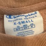 Champion Reverse Weave Sweatshirt sz XS Light peach Sweatshirt Photo 4